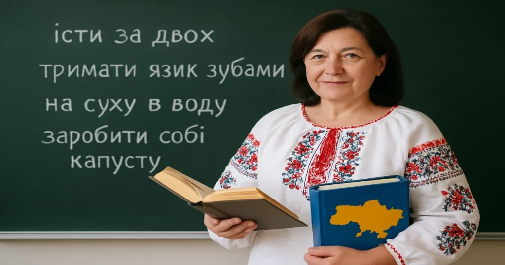 Роль фразеологизмов в образовании и культуре Украины