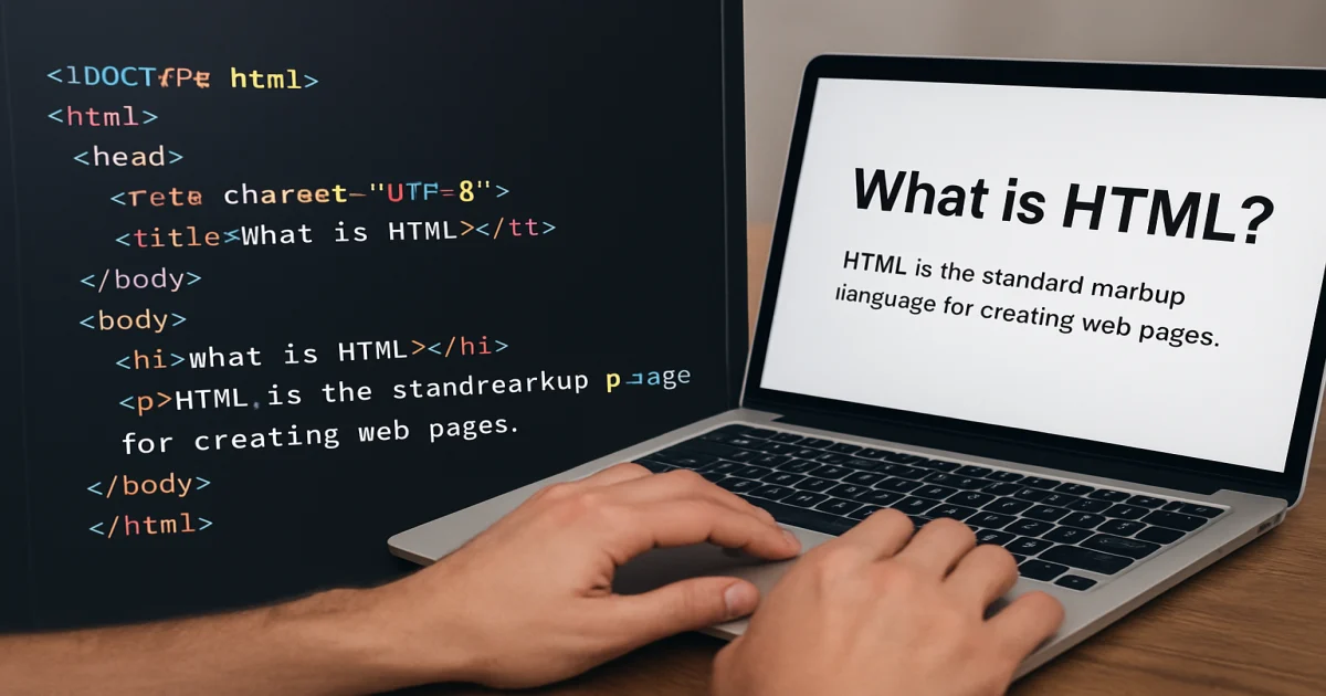 Что такое HTML: язык разметки сайта и как он работает