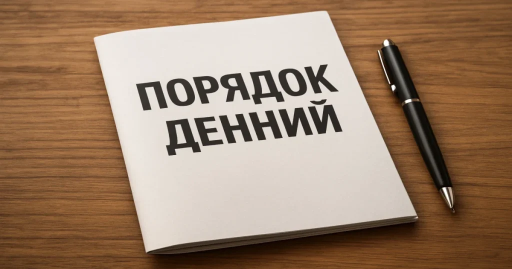Чим можна замінити слово «адженда» українською